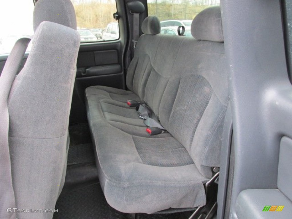 2002 Silverado 2500 LS Extended Cab 4x4 - Indigo Blue Metallic / Graphite photo #16