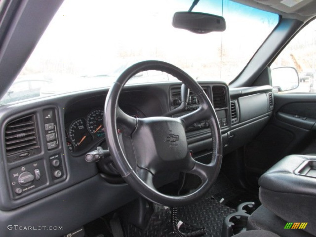 2002 Silverado 2500 LS Extended Cab 4x4 - Indigo Blue Metallic / Graphite photo #18