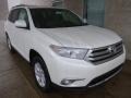 2013 Blizzard White Pearl Toyota Highlander SE 4WD  photo #7