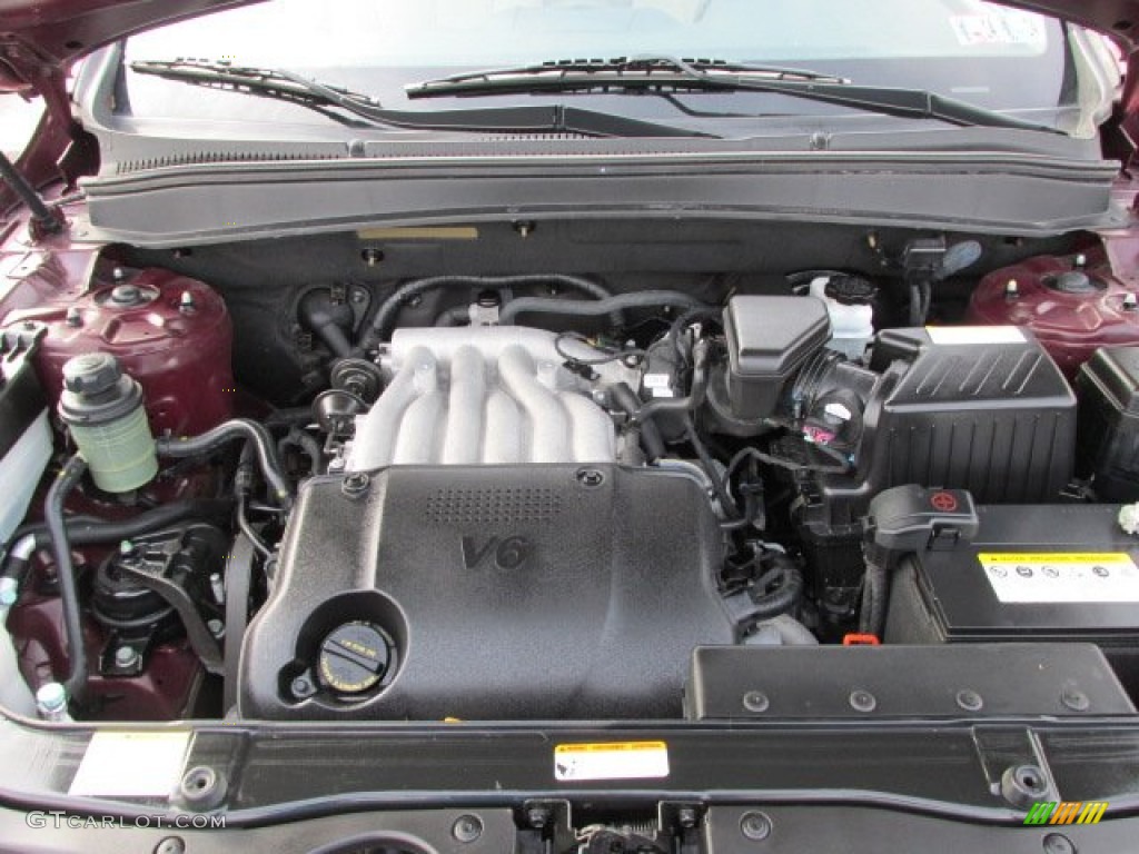 2009 Hyundai Santa Fe GLS 4WD Engine Photos