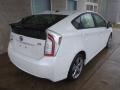 2013 Blizzard White Pearl Toyota Prius Three Hybrid  photo #2