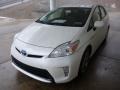 2013 Blizzard White Pearl Toyota Prius Three Hybrid  photo #5