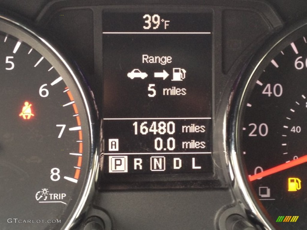 2011 Rogue SV AWD - Black Amethyst / Black photo #15
