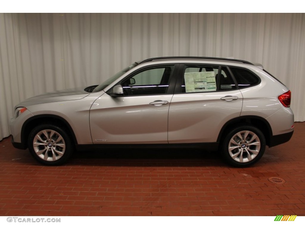 Glacier Silver Metallic 2013 BMW X1 xDrive 28i Exterior Photo #76535687