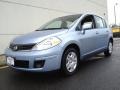 2011 Arctic Blue Metallic Nissan Versa 1.8 S Hatchback  photo #1