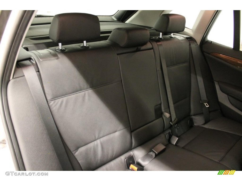 Black Interior 2013 BMW X1 xDrive 28i Photo #76535807