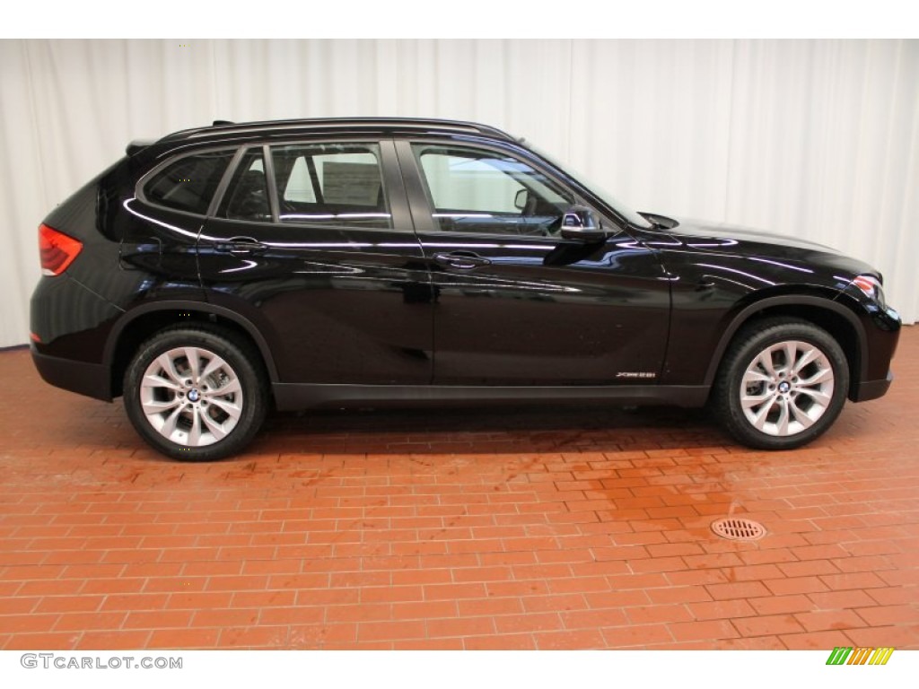 Jet Black 2013 BMW X1 xDrive 28i Exterior Photo #76536004