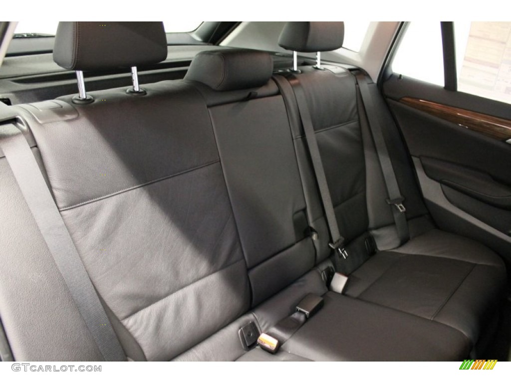 Black Interior 2013 BMW X1 xDrive 28i Photo #76536173