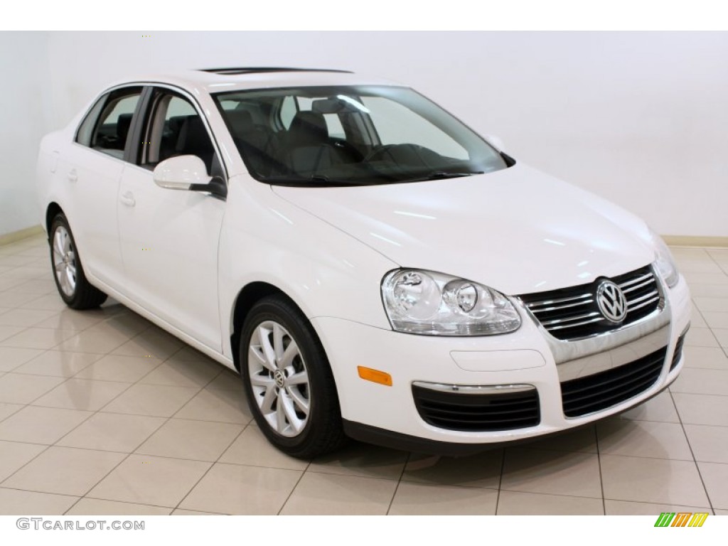 2010 Jetta SE Sedan - Candy White / Titan Black photo #1