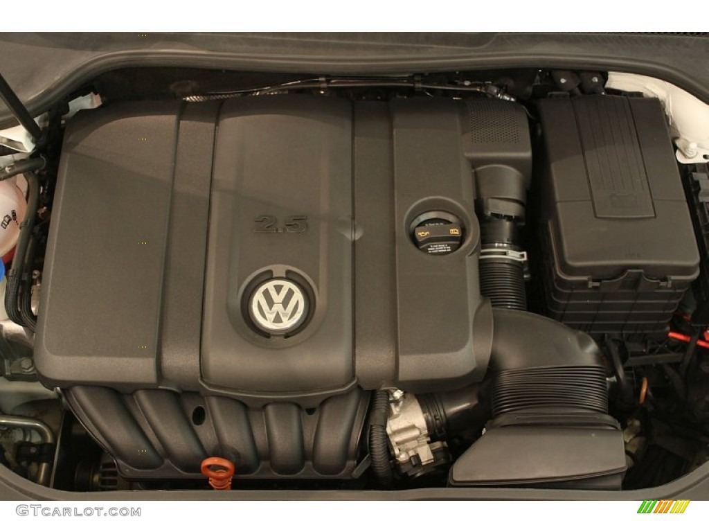 2010 Volkswagen Jetta SE Sedan 2.5 Liter DOHC 20-Valve 5 Cylinder Engine Photo #76536831