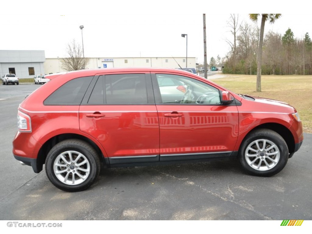 Redfire Metallic 2009 Ford Edge SEL Exterior Photo #76536958