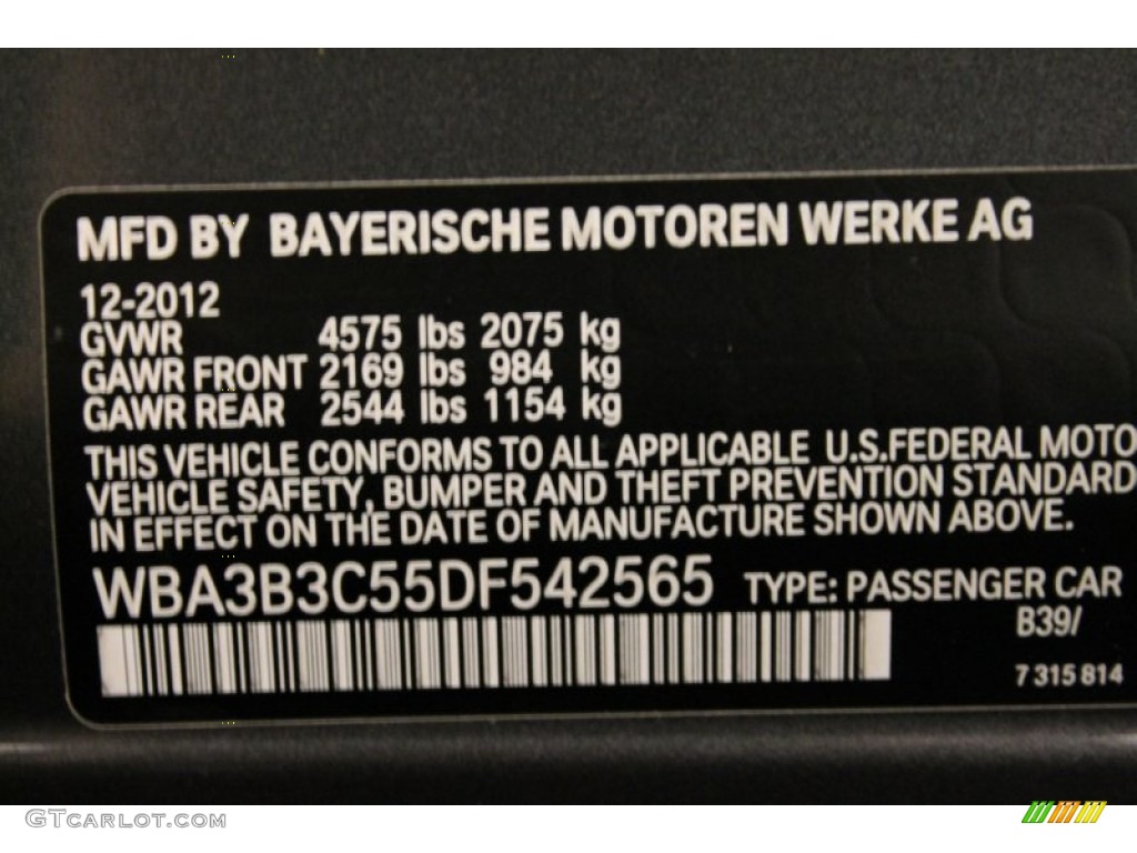2013 3 Series 328i xDrive Sedan - Mineral Grey Metallic / Black photo #16