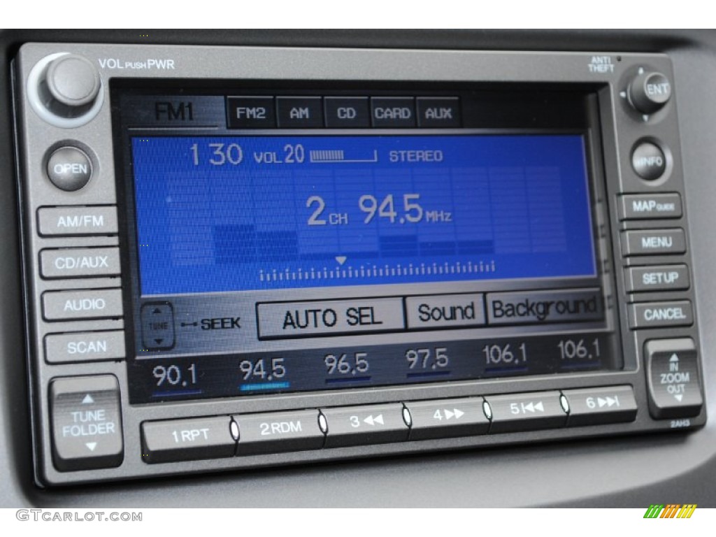 2009 Honda Fit Sport Audio System Photos