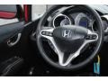 Sport Black 2009 Honda Fit Sport Steering Wheel