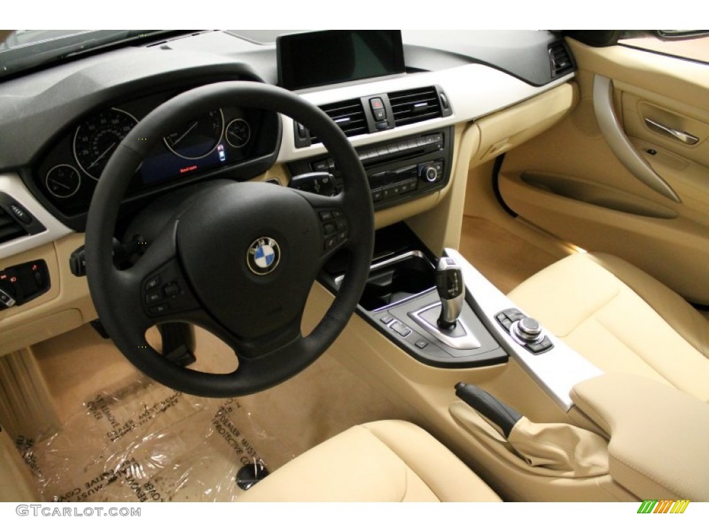 2013 3 Series 328i xDrive Sedan - Imperial Blue Metallic / Venetian Beige photo #8