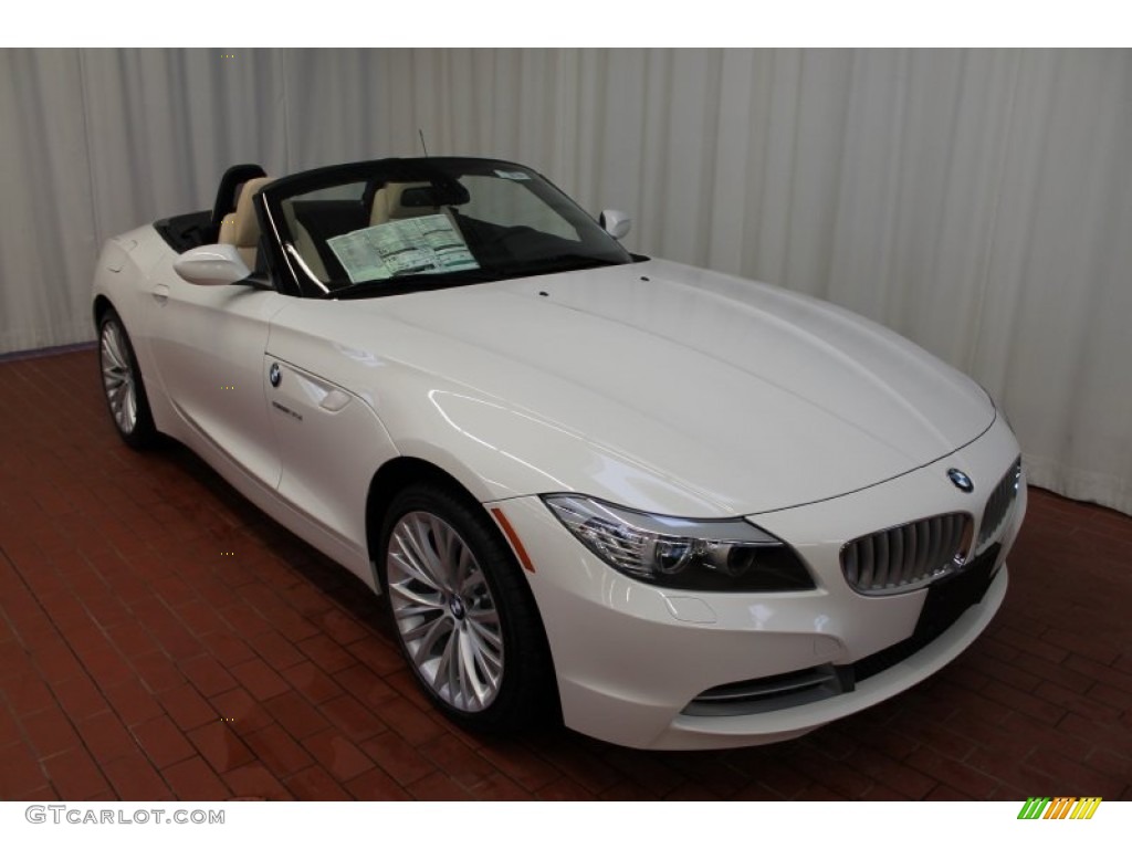 2013 Z4 sDrive 35i - Alpine White / Beige photo #1