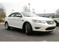 White Suede Metallic 2010 Ford Taurus SEL Exterior