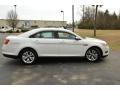 White Suede Metallic 2010 Ford Taurus SEL Exterior