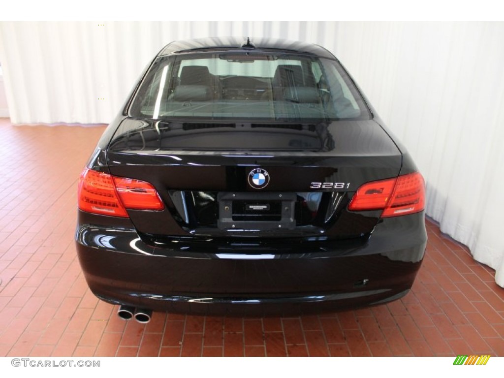 2013 3 Series 328i xDrive Coupe - Jet Black / Black photo #5