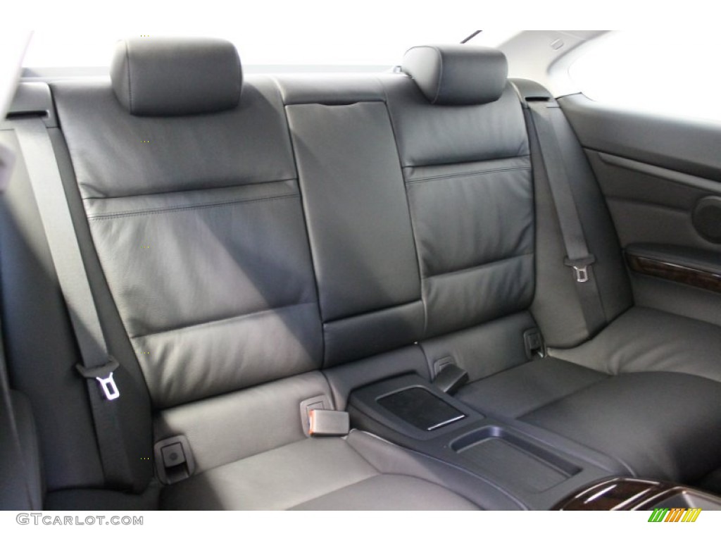 Black Interior 2013 BMW 3 Series 328i xDrive Coupe Photo #76538251