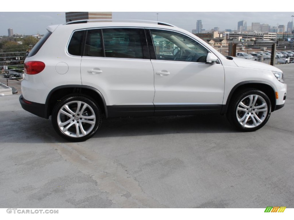 2013 Tiguan SEL - Candy White / Beige photo #7