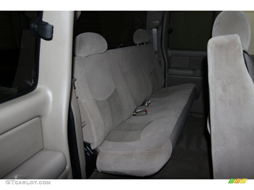 2003 Chevrolet Silverado 1500 LS Extended Cab Rear Seat Photo #76538687