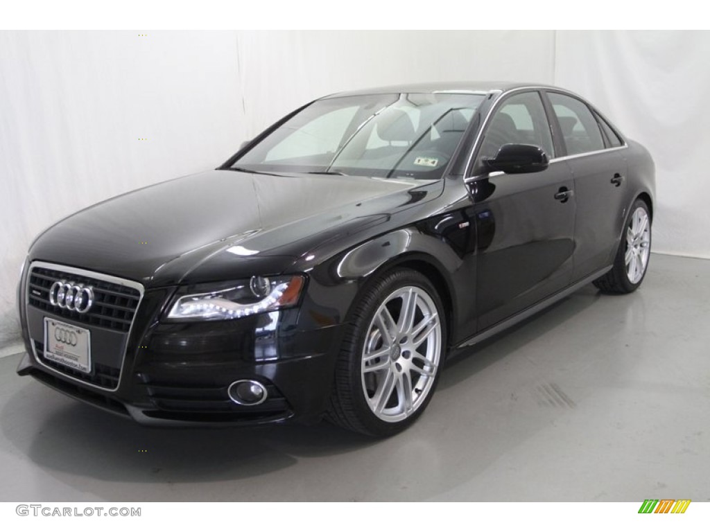 Phantom Black Pearl Effect 2010 Audi A4 2.0T quattro Sedan Exterior Photo #76538936