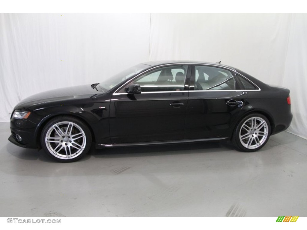 Phantom Black Pearl Effect 2010 Audi A4 2.0T quattro Sedan Exterior Photo #76538957