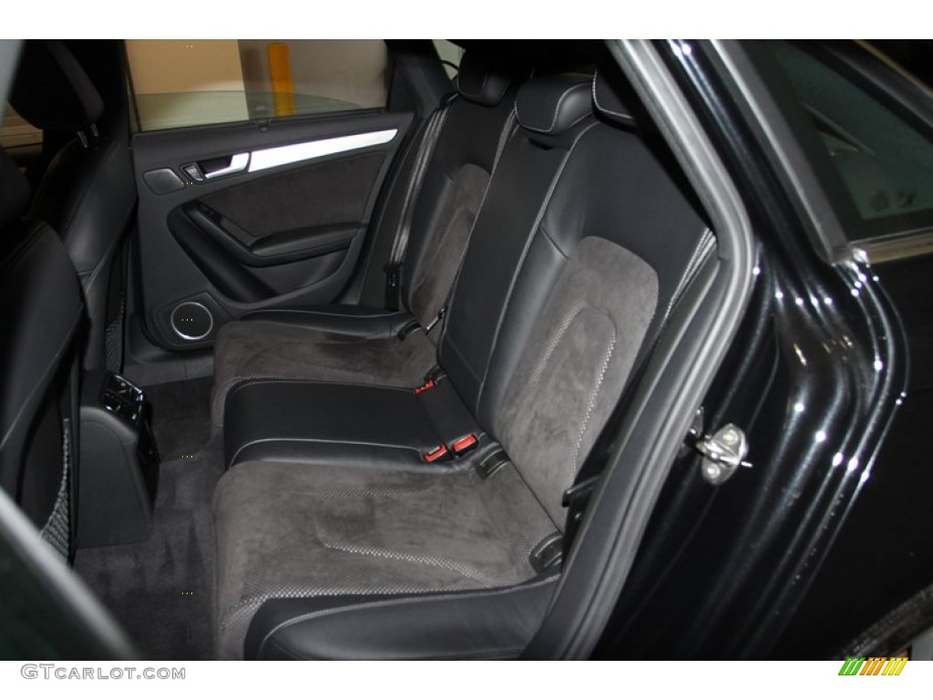 Black S Line Interior 2010 Audi A4 2.0T quattro Sedan Photo #76539122