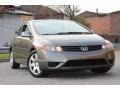 2006 Galaxy Gray Metallic Honda Civic LX Coupe  photo #1