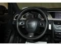 2010 Audi A4 Black S Line Interior Steering Wheel Photo