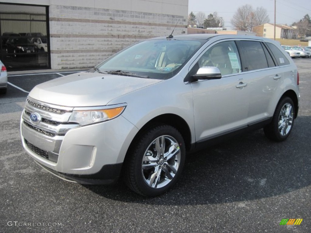 Ingot Silver Metallic 2013 Ford Edge Limited AWD Exterior Photo #76539508