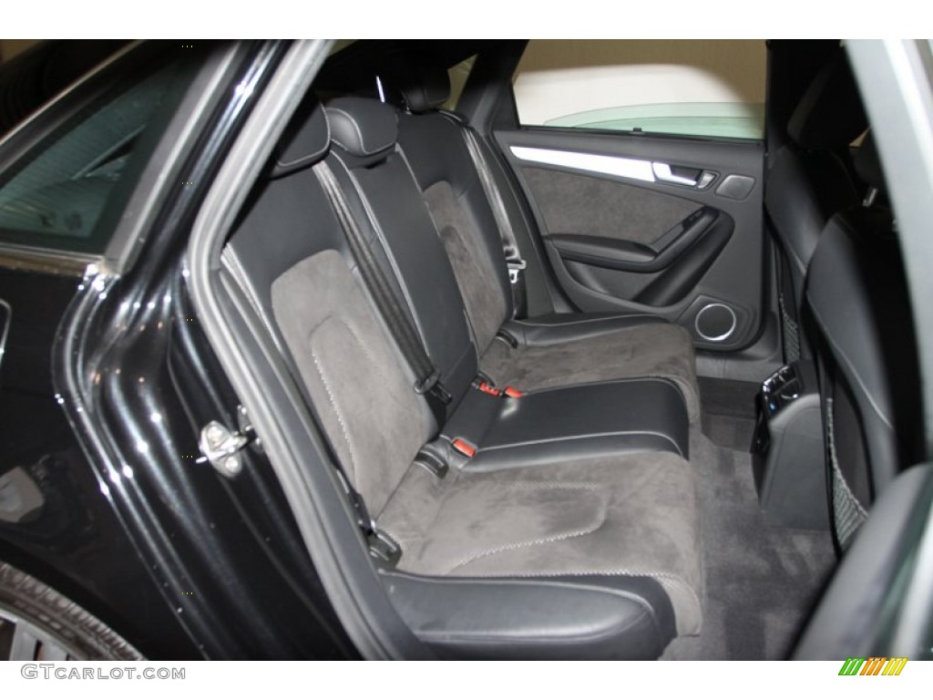 Black S Line Interior 2010 Audi A4 2.0T quattro Sedan Photo #76539510