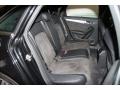 2010 Audi A4 Black S Line Interior Rear Seat Photo