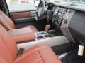 2013 Ford Expedition King Ranch Charcoal Black/Chaparral Leather Interior Interior Photo