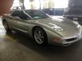 2000 Light Pewter Metallic Chevrolet Corvette Coupe  photo #4