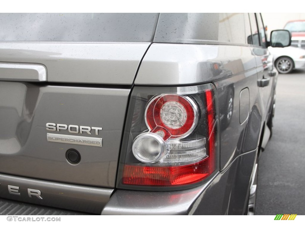 2011 Range Rover Sport Supercharged - Stornoway Grey Metallic / Ebony/Ebony photo #7