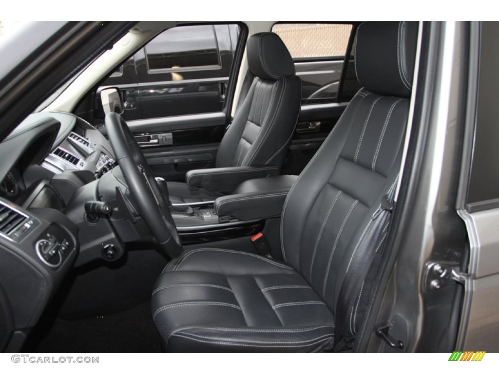 2011 Land Rover Range Rover Sport Supercharged Front Seat Photo #76540010