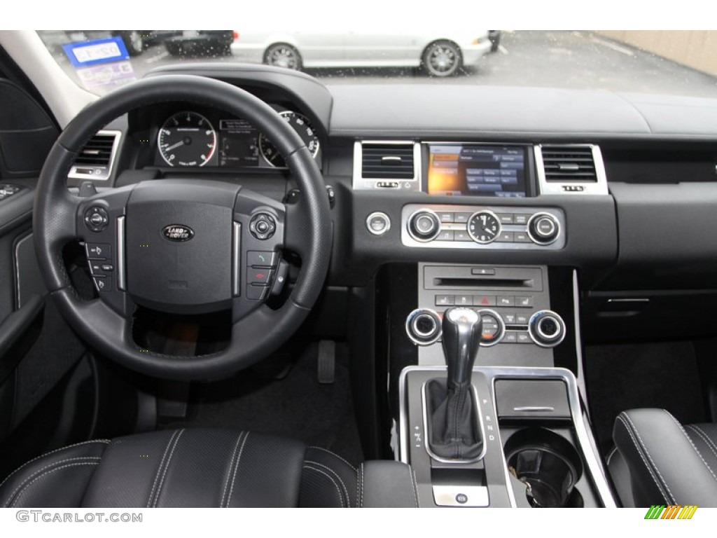 2011 Land Rover Range Rover Sport Supercharged Ebony/Ebony Dashboard Photo #76540058