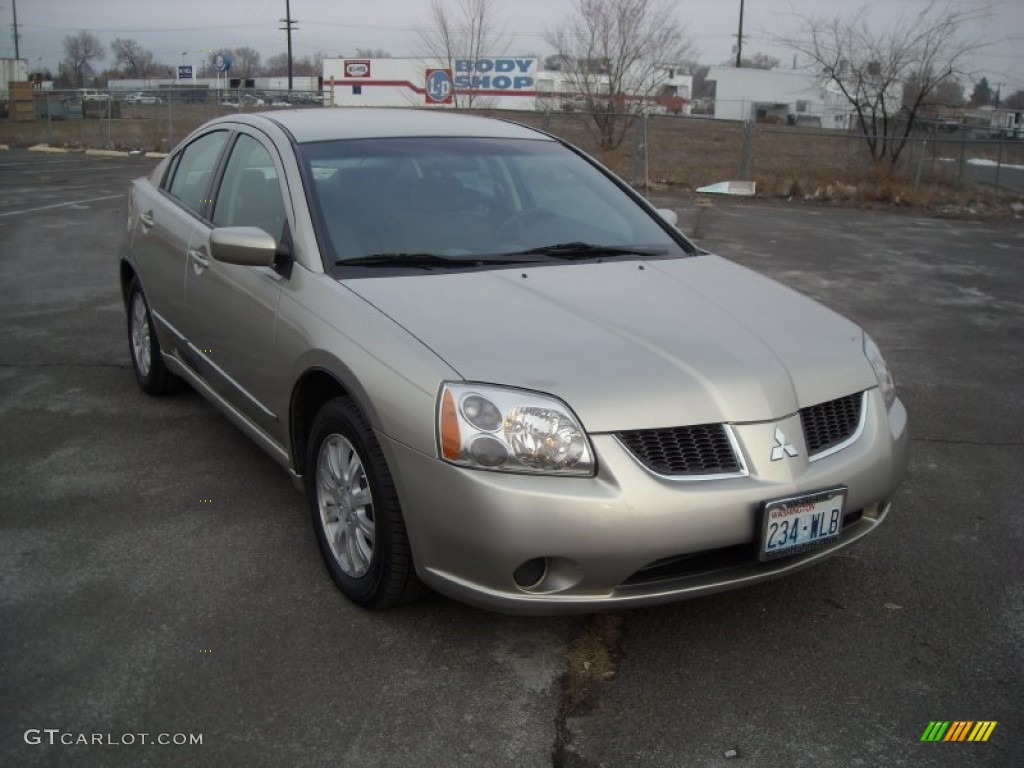 2006 Galant LS V6 - Platinum Pearl / Beige photo #3