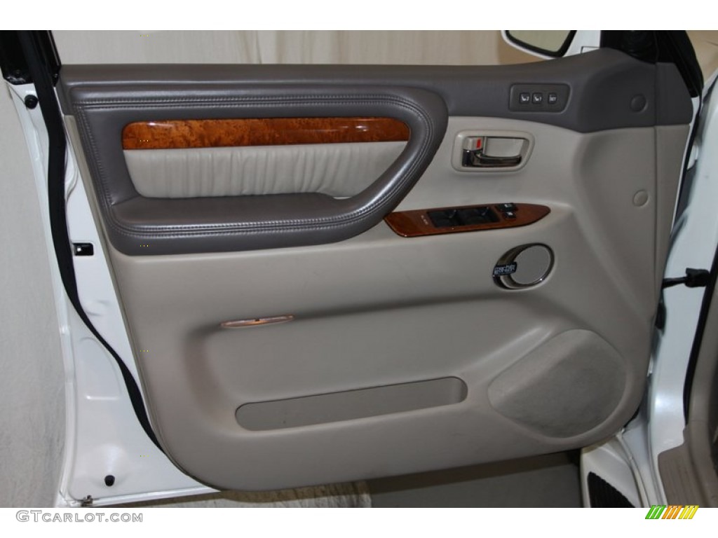 2006 LX 470 - Crystal White / Ivory photo #15