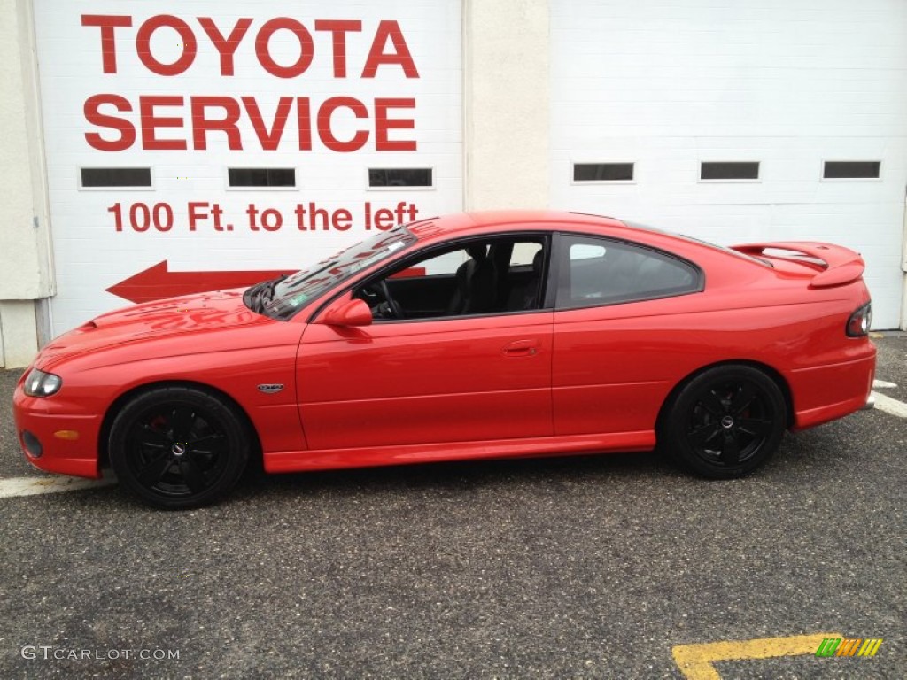 2006 GTO Coupe - Torrid Red / Black photo #3