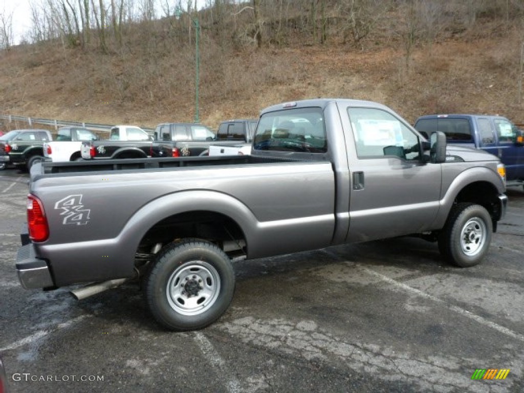 Sterling Gray Metallic 2013 Ford F250 Super Duty XL Regular Cab 4x4 Exterior Photo #76541828