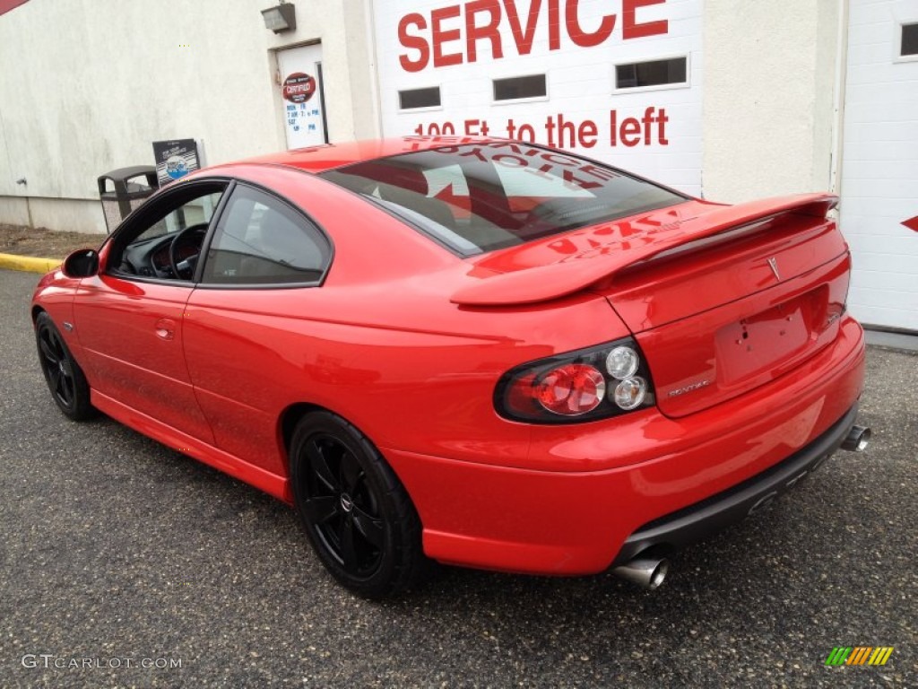 2006 GTO Coupe - Torrid Red / Black photo #4