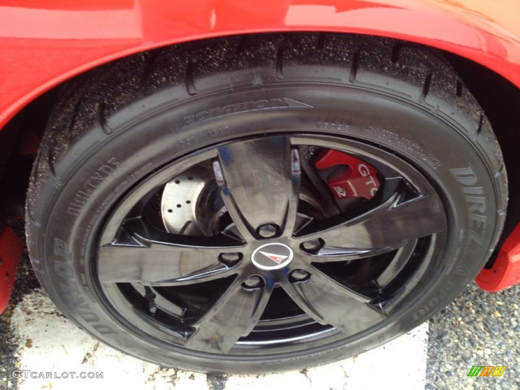 2006 GTO Coupe - Torrid Red / Black photo #22