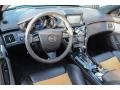 Ebony/Saffron 2012 Cadillac CTS -V Coupe Dashboard
