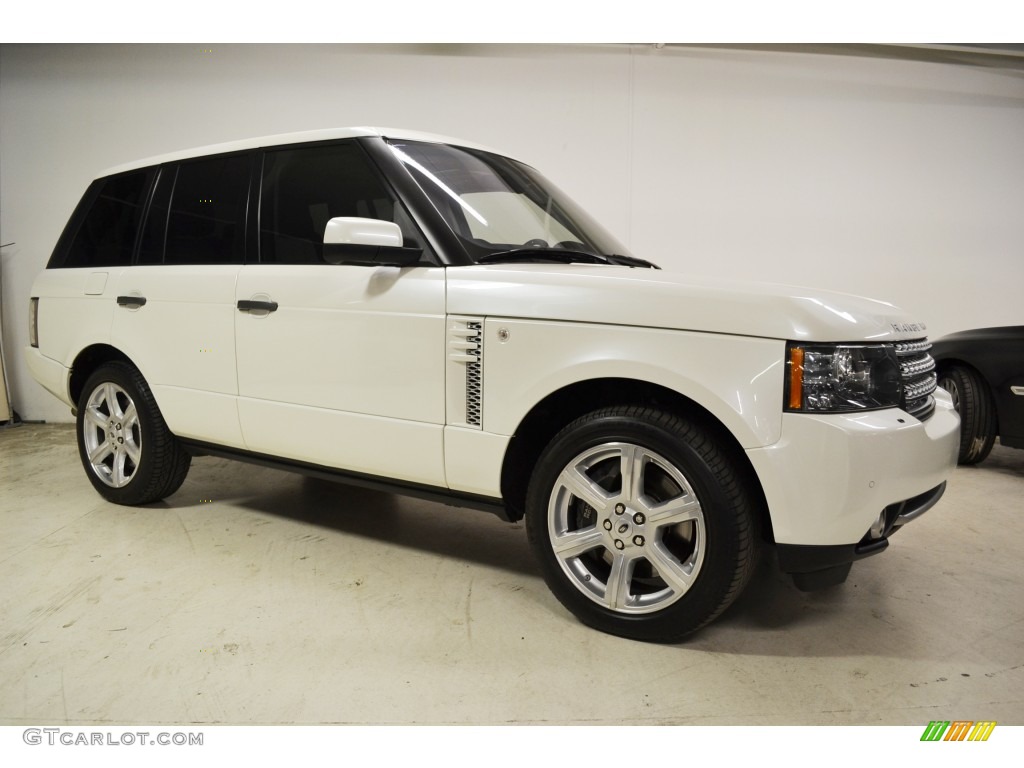 Alaska White 2010 Land Rover Range Rover Supercharged Exterior Photo #76543455