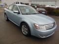 2008 Light Ice Blue Metallic Ford Taurus SEL  photo #2