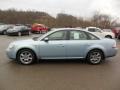 2008 Light Ice Blue Metallic Ford Taurus SEL  photo #5