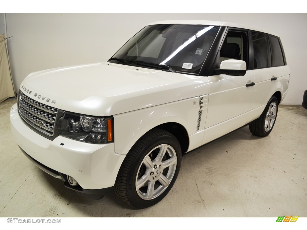 Alaska White 2010 Land Rover Range Rover Supercharged Exterior Photo #76543652